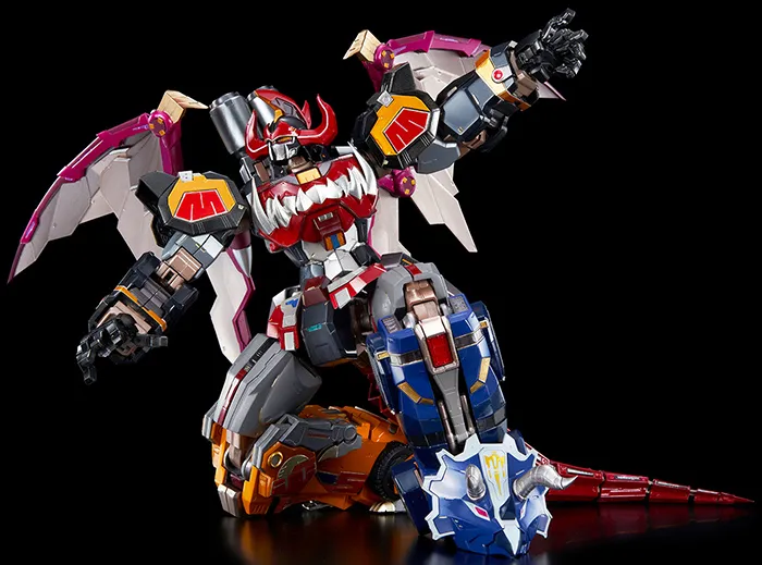 Dino Megazord Go! Kara Kuri Combine | Mighty Morphin Power Rangers | Flame Toys