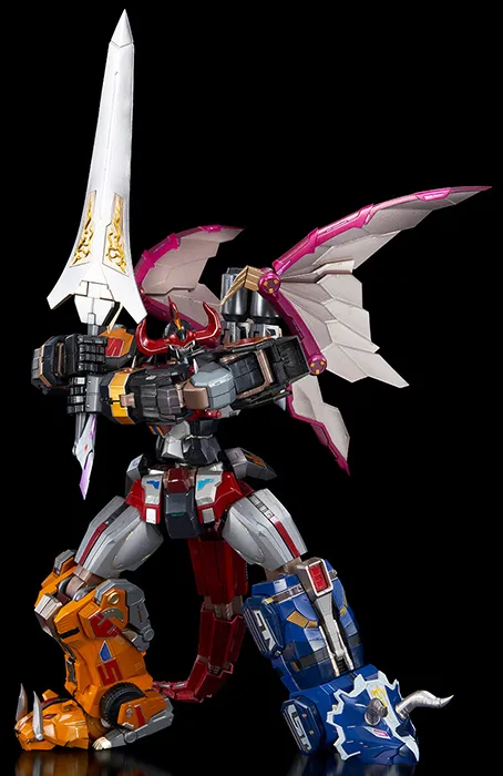 Dino Megazord Go! Kara Kuri Combine | Mighty Morphin Power Rangers | Flame Toys