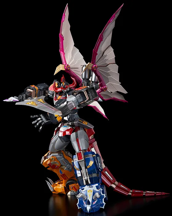 Dino Megazord Go! Kara Kuri Combine | Mighty Morphin Power Rangers | Flame Toys