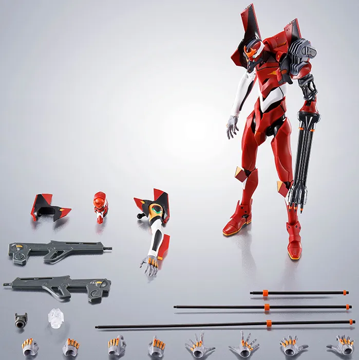 EVA Unit-02 Production Model (Beta/EVA-02) Robot Spirits | Rebuild of Evangelion | Bandai Spirits