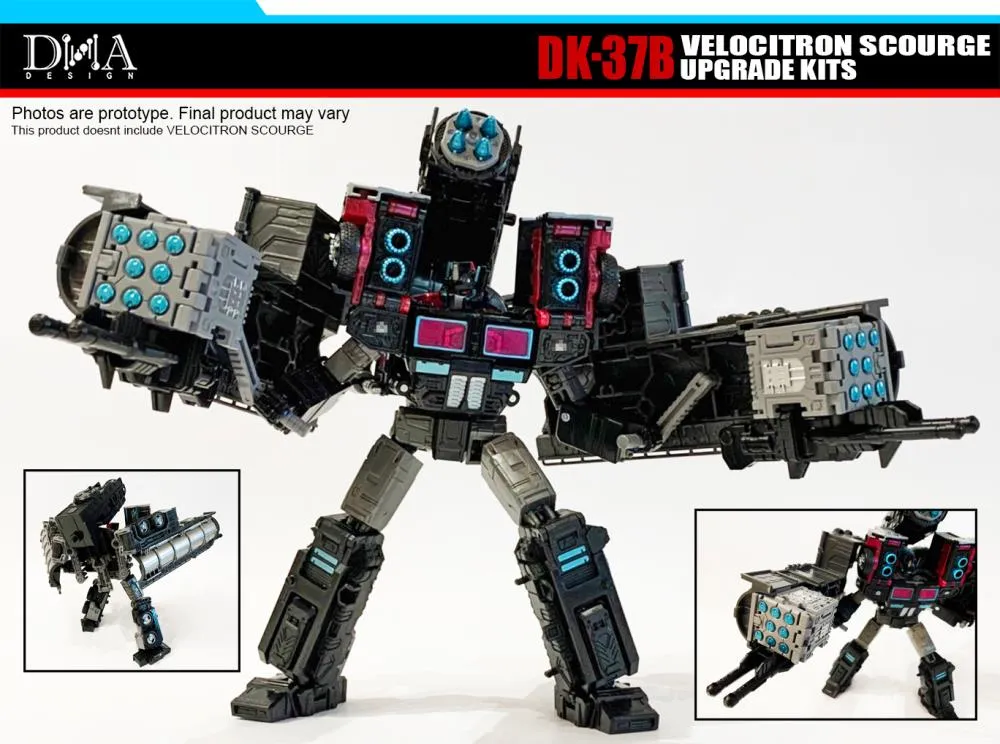 DK-37B Upgrade Kit for Transformers Legacy Laser Optimus Prime | Dna Design | Upgrade Kit