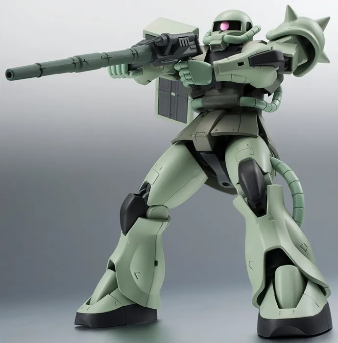 MS-06 ZAKU II A.N.I.M.E. Version Robot Spirits | Mobile Suit Gundam | Bandai Tamashii Nations