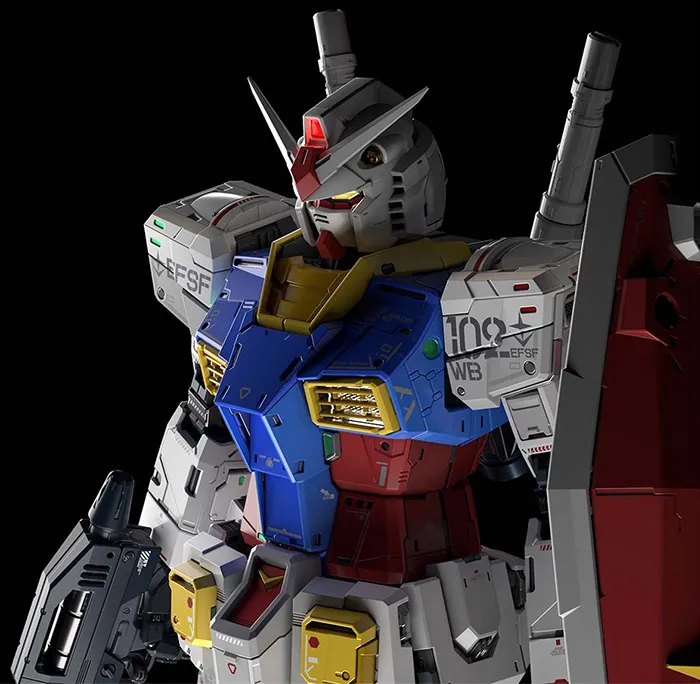 RX-78-02 Gundam 1/60 Scale Model Kit PG Unleashed | Mobile Suit Gundam | Bandai Spirits