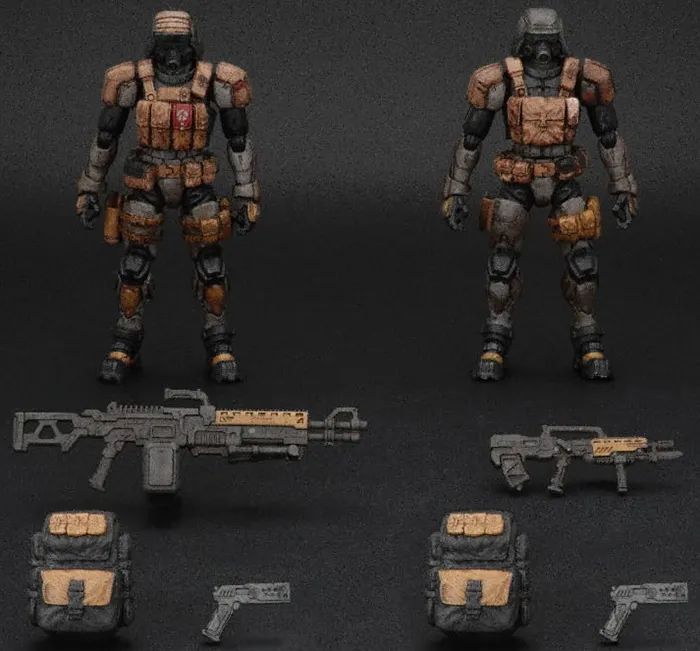 FAV-A76 Blacksand Squad Set 1:18 Scale | Acid Rain FAV