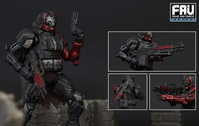 FAV-A77 Gauntlet 1:18 Scale | Acid Rain FAV