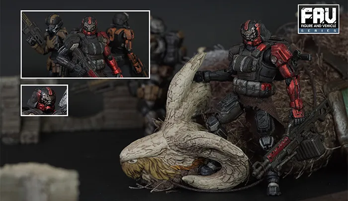 FAV-A77 Gauntlet 1:18 Scale | Acid Rain FAV