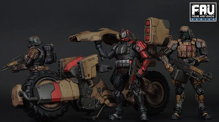 FAV-A77 Gauntlet 1:18 Scale | Acid Rain FAV