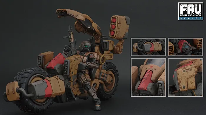 FAV-A78 Cockatrice CM1s 1:18 Scale | Acid Rain FAV