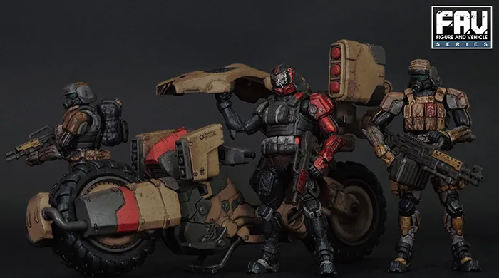 FAV-A78 Cockatrice CM1s 1:18 Scale | Acid Rain FAV