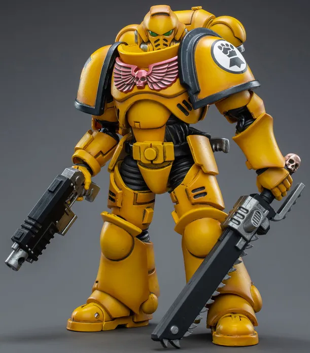 Imperial Fists Intercessors 1/18 Scale | Warhammer 40K | Joy Toy