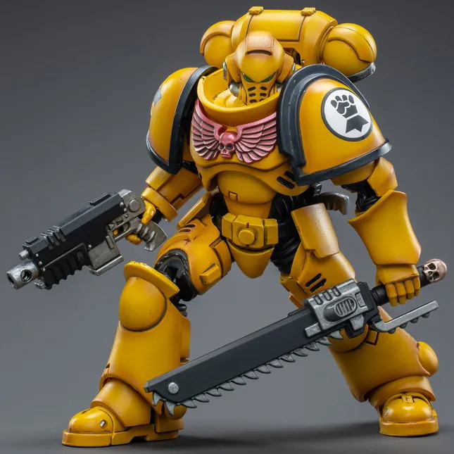 Imperial Fists Intercessors 1/18 Scale | Warhammer 40K | Joy Toy