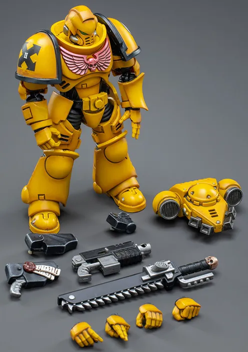 Imperial Fists Intercessors 1/18 Scale | Warhammer 40K | Joy Toy