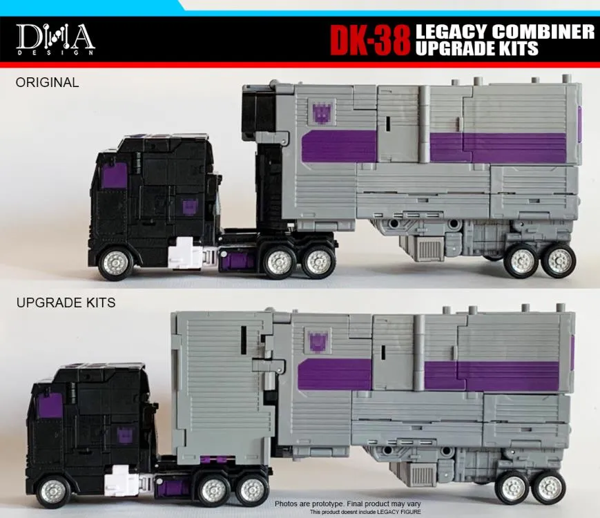 DK-38 Upgrade Kit for Transformers Legacy Motormaster and Menasor | Dna Design | Upgrade Kit