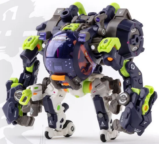 RB-17S Seawolf | Robot Build | Earnestcore Craft