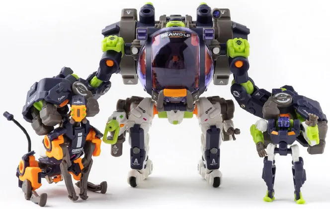 RB-17S Seawolf | Robot Build | Earnestcore Craft