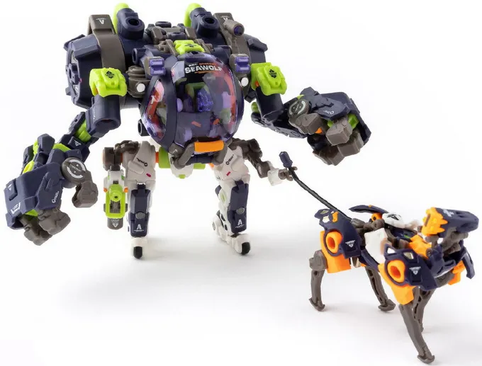 RB-17S Seawolf | Robot Build | Earnestcore Craft