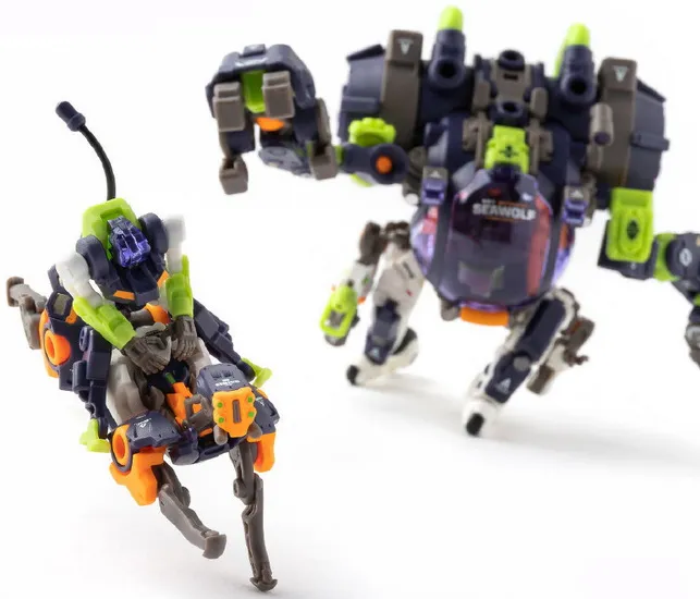 RB-17S Seawolf | Robot Build | Earnestcore Craft