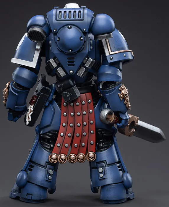 Ultramarines Primaris Assault Veteran Intercessor 1/18 Scale | Warhammer 40K | Joy Toy