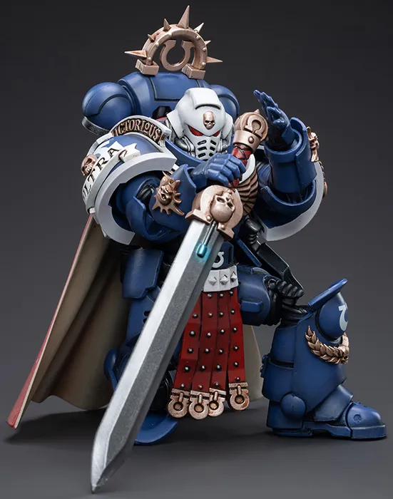 Ultramarines Primaris Captain 1/18 Scale | Warhammer 40K | Joy Toy