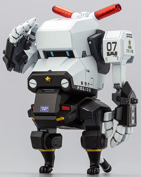 MPD Type 07-III Special Vehicle Patrol Nacchin 1/35 Scale Model Kit | Kotobukiya