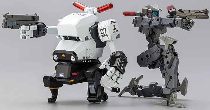 MPD Type 07-III Special Vehicle Patrol Nacchin 1/35 Scale Model Kit | Kotobukiya