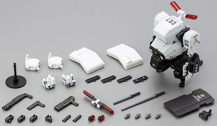 MPD Type 07-III Special Vehicle Patrol Nacchin 1/35 Scale Model Kit | Kotobukiya