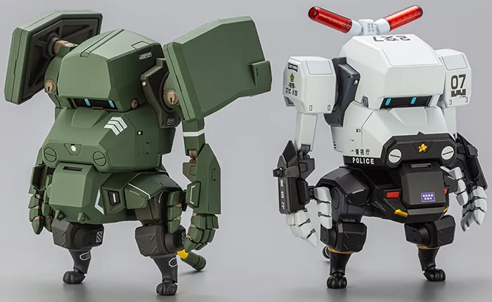 MPD Type 07-III Special Vehicle Patrol Nacchin 1/35 Scale Model Kit | Kotobukiya