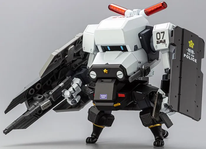 MPD Type 07-III Special Vehicle Patrol Nacchin 1/35 Scale Model Kit | Kotobukiya