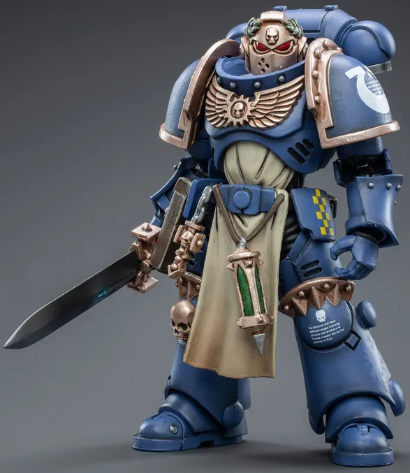 Ultramarines Primaris Company Champion 1/18 Scale | Warhammer 40K | Joy Toy