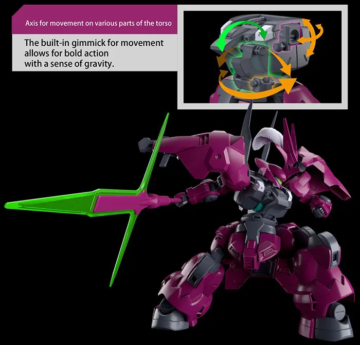 Dilanza Guel's Mobile Suit 1/144 Scale High Grade Model Kit | Mobile Suit Gundam: The Witch from Mercury | Bandai Spirits