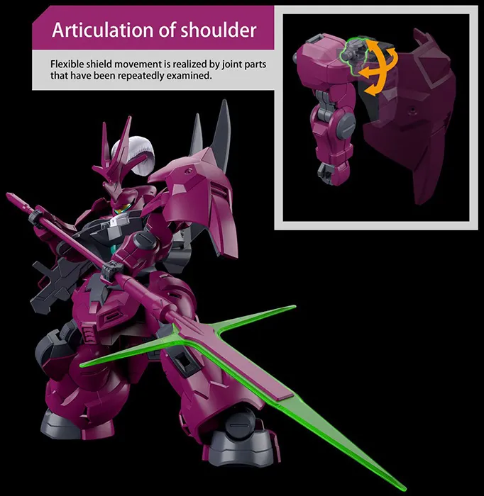 Dilanza Guel's Mobile Suit 1/144 Scale High Grade Model Kit | Mobile Suit Gundam: The Witch from Mercury | Bandai Spirits