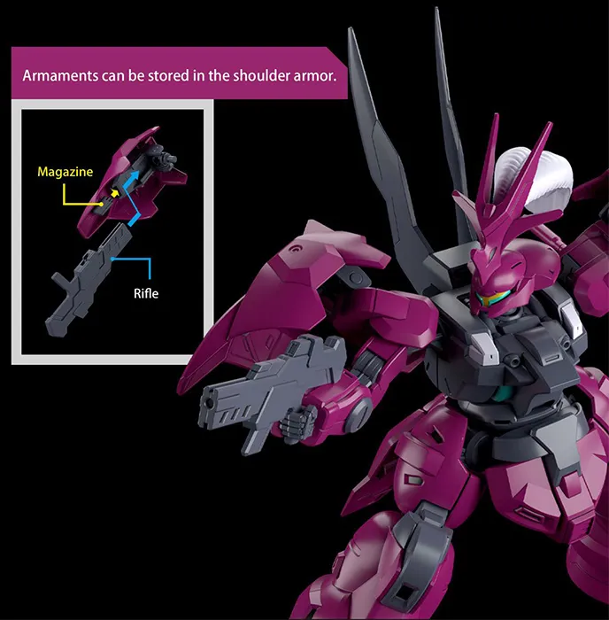 Dilanza Guel's Mobile Suit 1/144 Scale High Grade Model Kit | Mobile Suit Gundam: The Witch from Mercury | Bandai Spirits