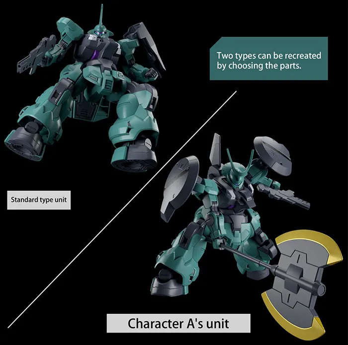 Dilanza (General Machine / Character A Dedicated Machine) 1/144 Scale High Grade Model Kit | Mobile Suit Gundam: The Witch from Mercury | Bandai Spirits