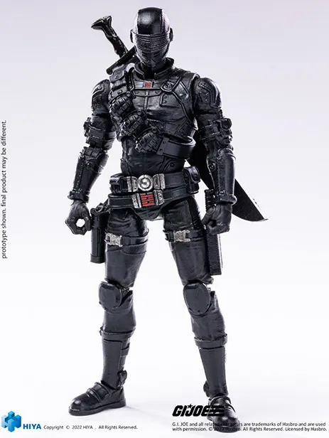 Snake Eyes 1/18 Scale Exquisite Mini | G.I. Joe | Hiya Toys