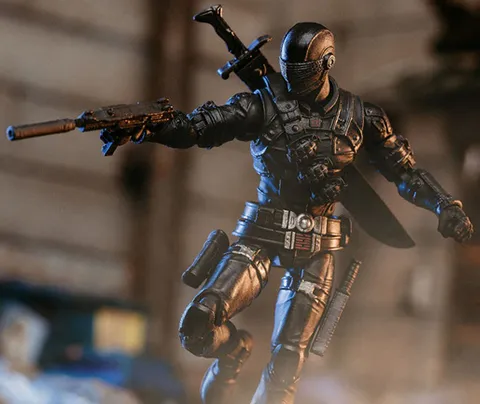 Snake Eyes 1/18 Scale Exquisite Mini | G.I. Joe | Hiya Toys