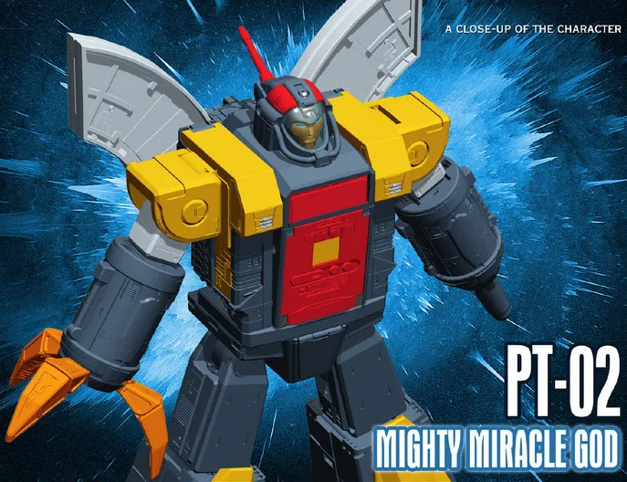 PT-02 Mighty Miracle God | Pangu Toys