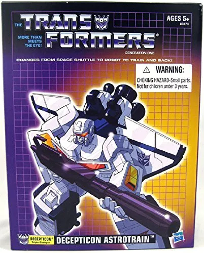 Transformers G1 Astrotrain White Version | The Transformers Generation One Commemorative Series