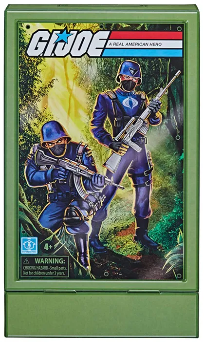 Cobra Officer and Cobra Trooper 3.75-Inch Scale | G.I. Joe Retro Collection