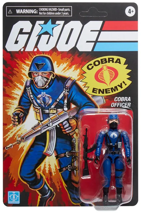 Cobra Officer and Cobra Trooper 3.75-Inch Scale | G.I. Joe Retro Collection