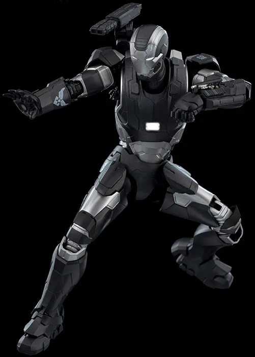 War Machine Mark 2 DLX Collectible Figure | Threezero Avengers: Infinity Saga DLX