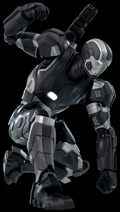 War Machine Mark 2 DLX Collectible Figure | Threezero Avengers: Infinity Saga DLX