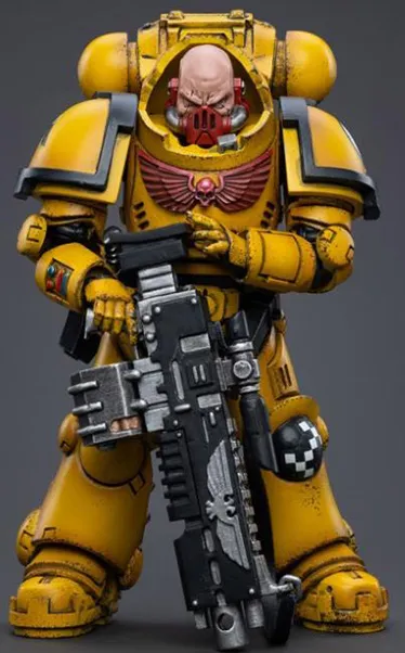Imperial Fists Heavy Intercessors 02 1/18 Scale | Warhammer 40K | Joy Toy