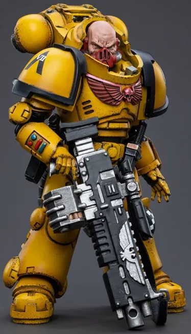 Imperial Fists Heavy Intercessors 02 1/18 Scale | Warhammer 40K | Joy Toy