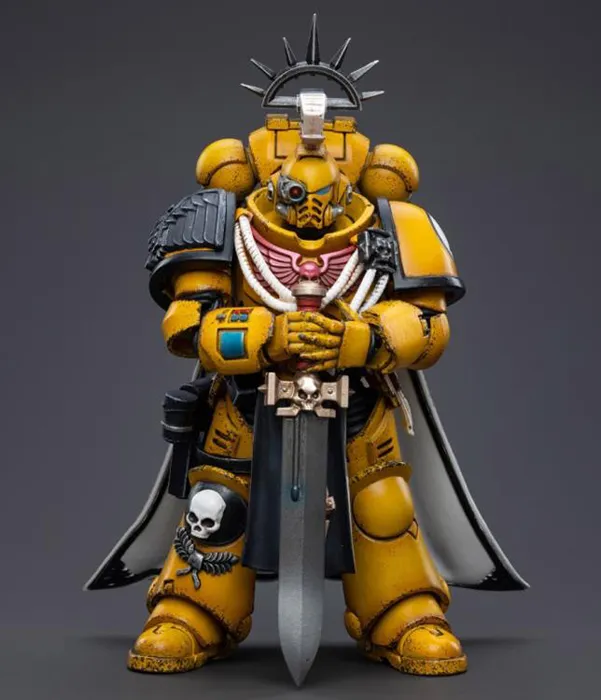 Imperial Fists Primaris Captain 1/18 Scale | Warhammer 40K | Joy Toy