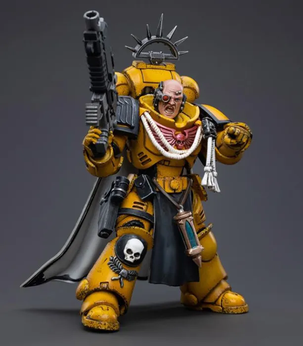 Imperial Fists Primaris Captain 1/18 Scale | Warhammer 40K | Joy Toy