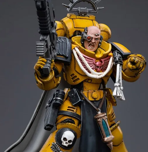 Imperial Fists Primaris Captain 1/18 Scale | Warhammer 40K | Joy Toy