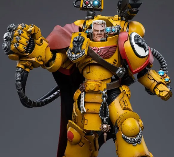 Imperial Fists Third Captain Tor Garadon 1/18 Scale | Warhammer 40K | Joy Toy