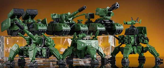 Astracraft Series Vol.2 Military Theme Box of 6 Random Figures | TOYSEASY