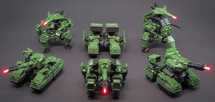 Astracraft Series Vol.2 Military Theme Box of 6 Random Figures | TOYSEASY