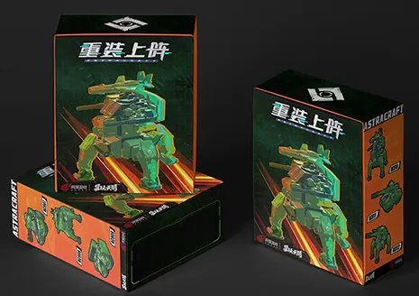 Astracraft Series Vol.2 Military Theme Box of 6 Random Figures | TOYSEASY